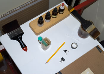 platinum-palladium printing-dry workspace